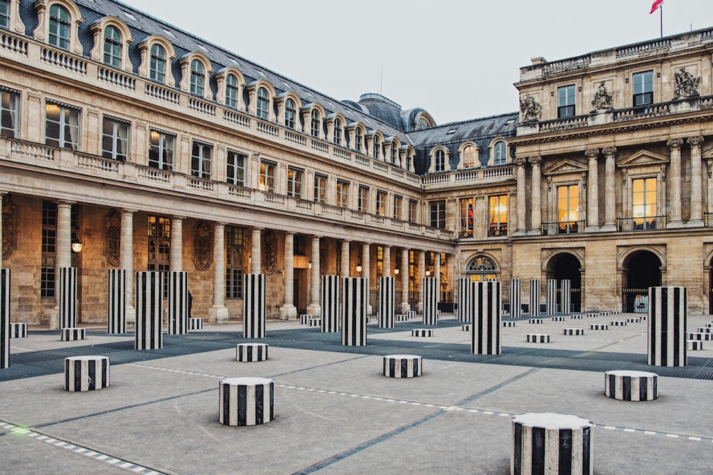 Colonnes de Buren in Paris: A Modern Artistic Landmark